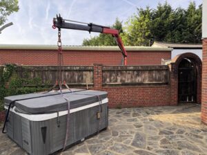 Hot tub movers Southend
